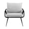 Alaterre Furniture Andover All-Weather Outdoor Bistro Set with Four Rope Chairs and 30" H Bistro Table AWWK0225KK - alternate 6